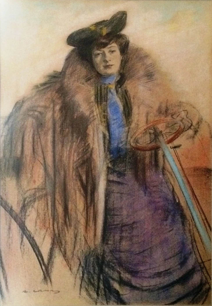 Ramon Casas - Donna al volante